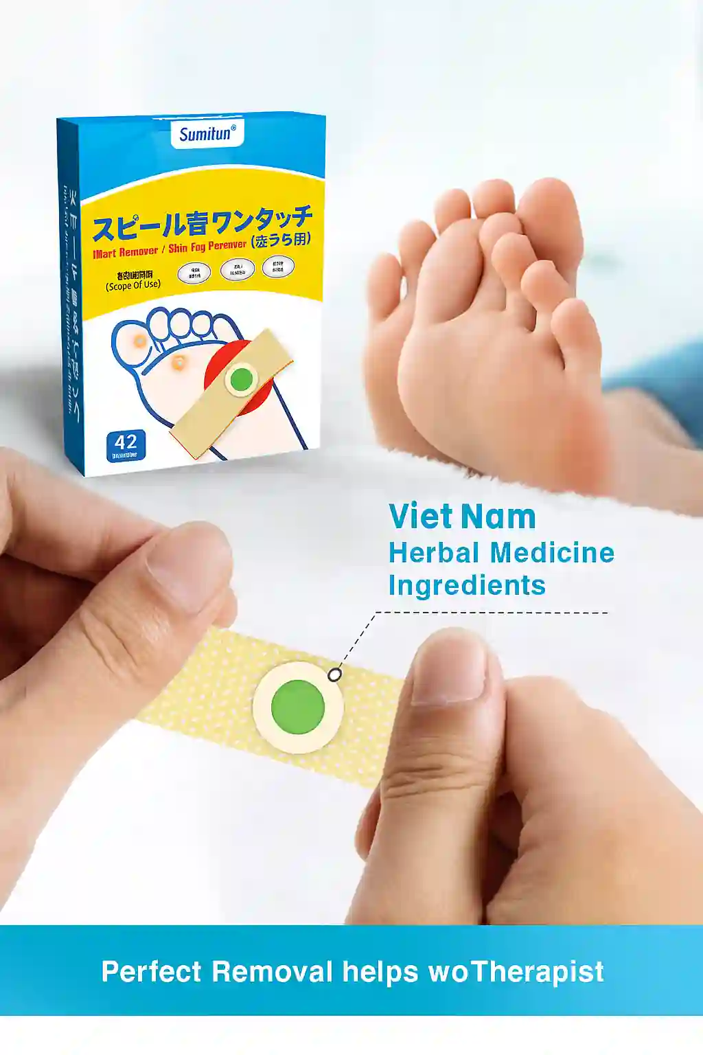 Miếng dán mụn cóc Sufamin - ảnh 2